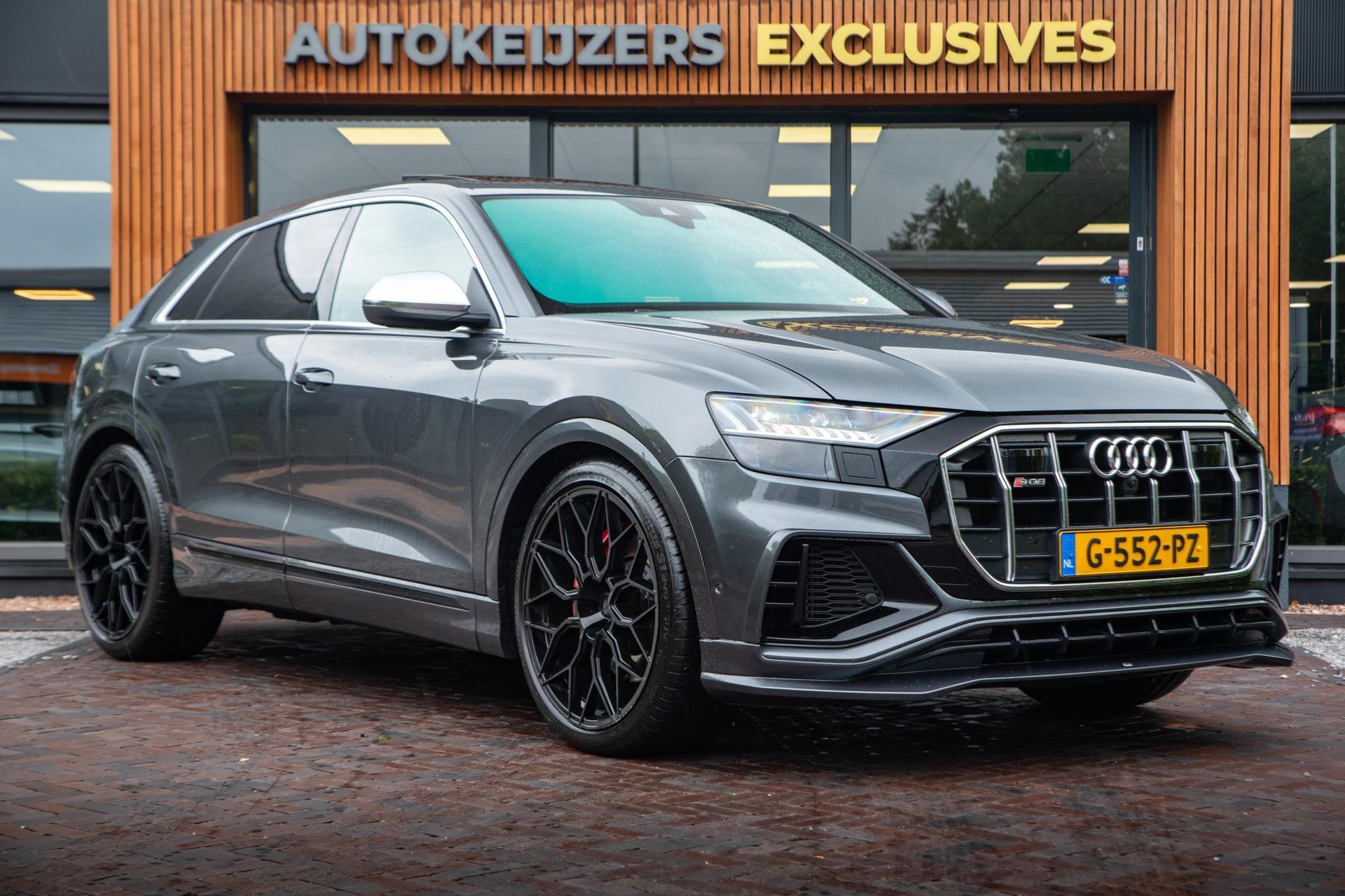 Audi Q8 4.0 TDI SQ8 quattro ABT 2019 Daytonagrijs pareleffect 1