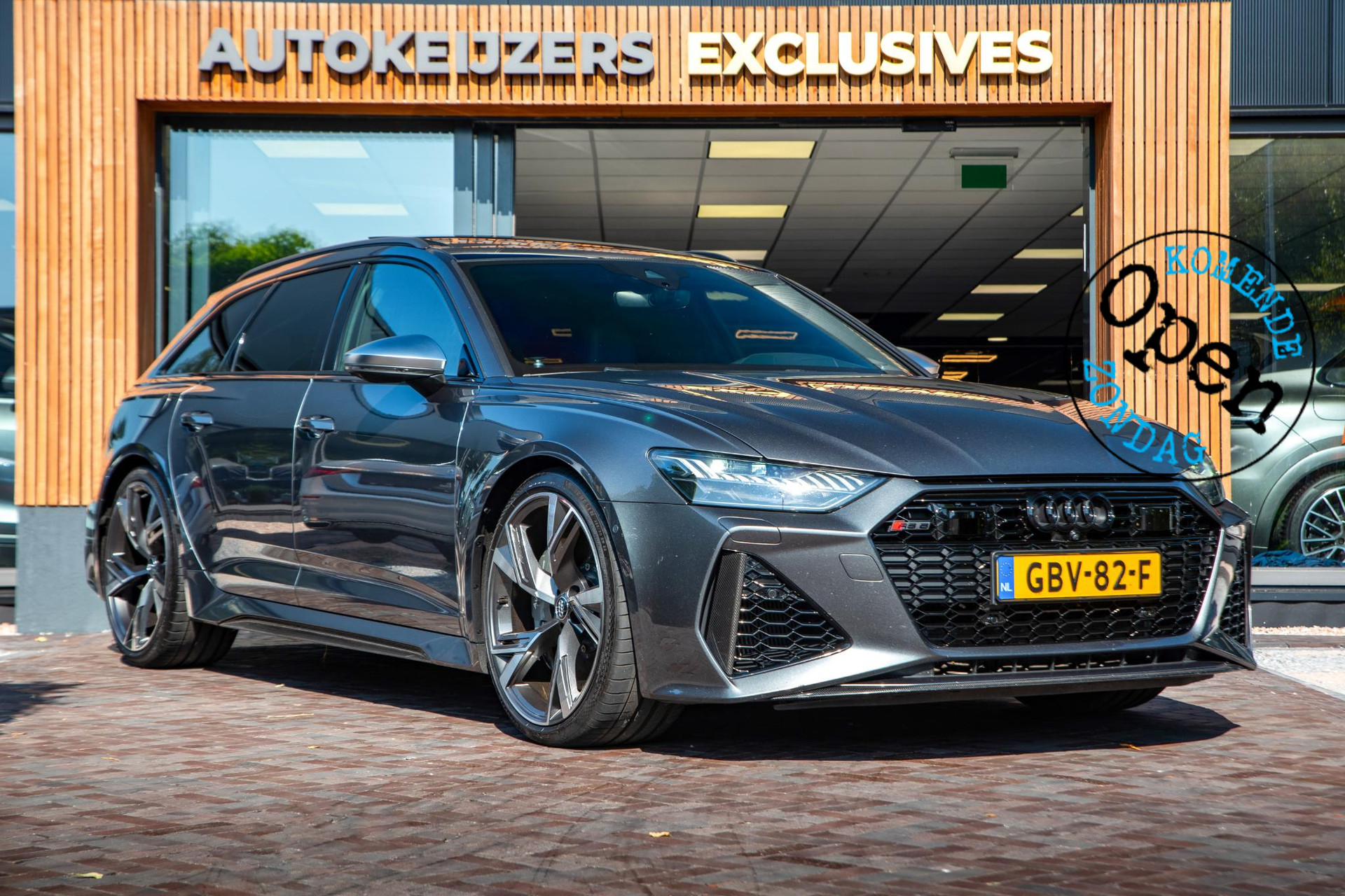 Audi A6 Avant RS6 TFSI quattro 2020 Daytonagrijs pareleffect 1