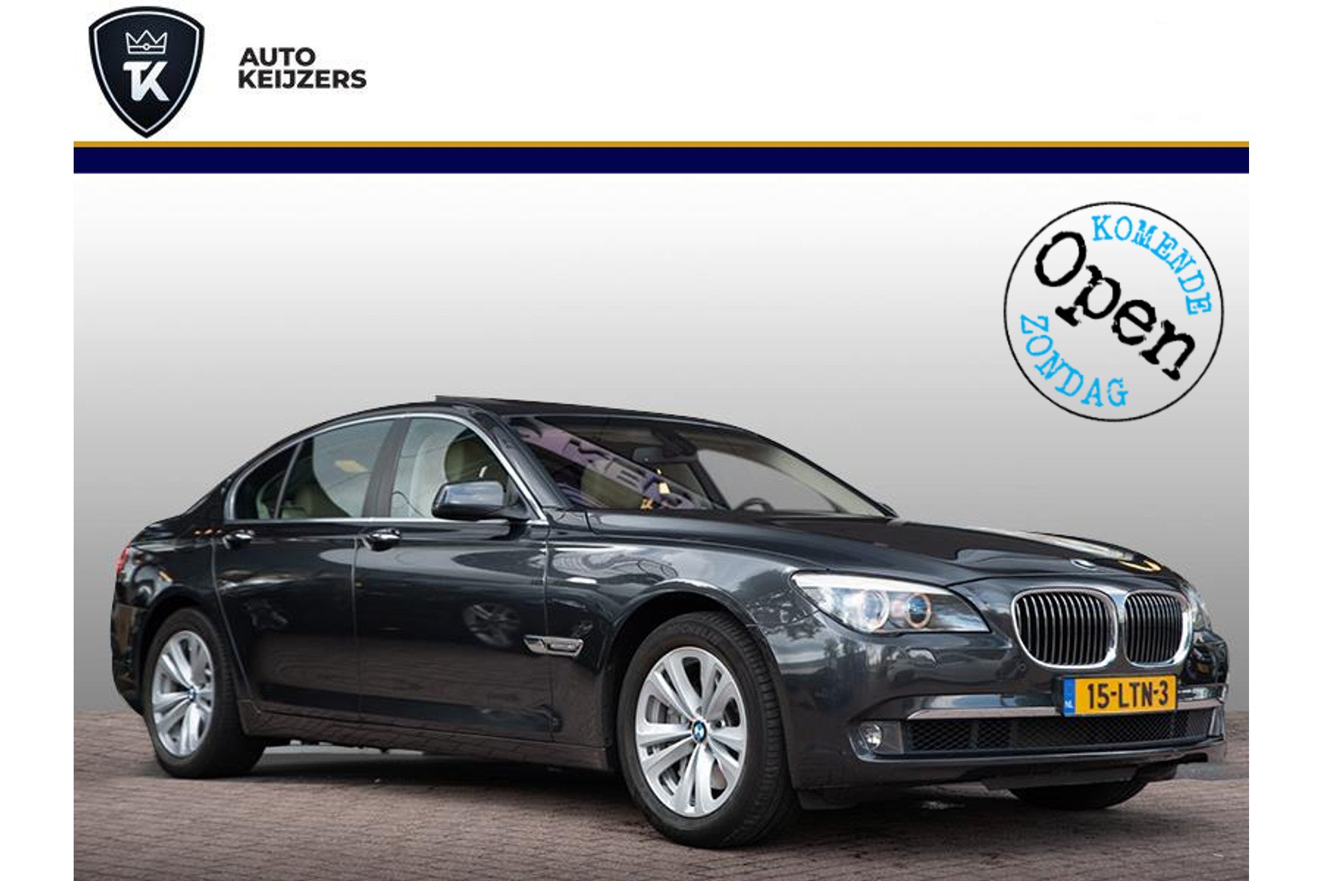 BMW 7 Serie 740i Executive 2010 Sophistograu brillianteffect metallic 1