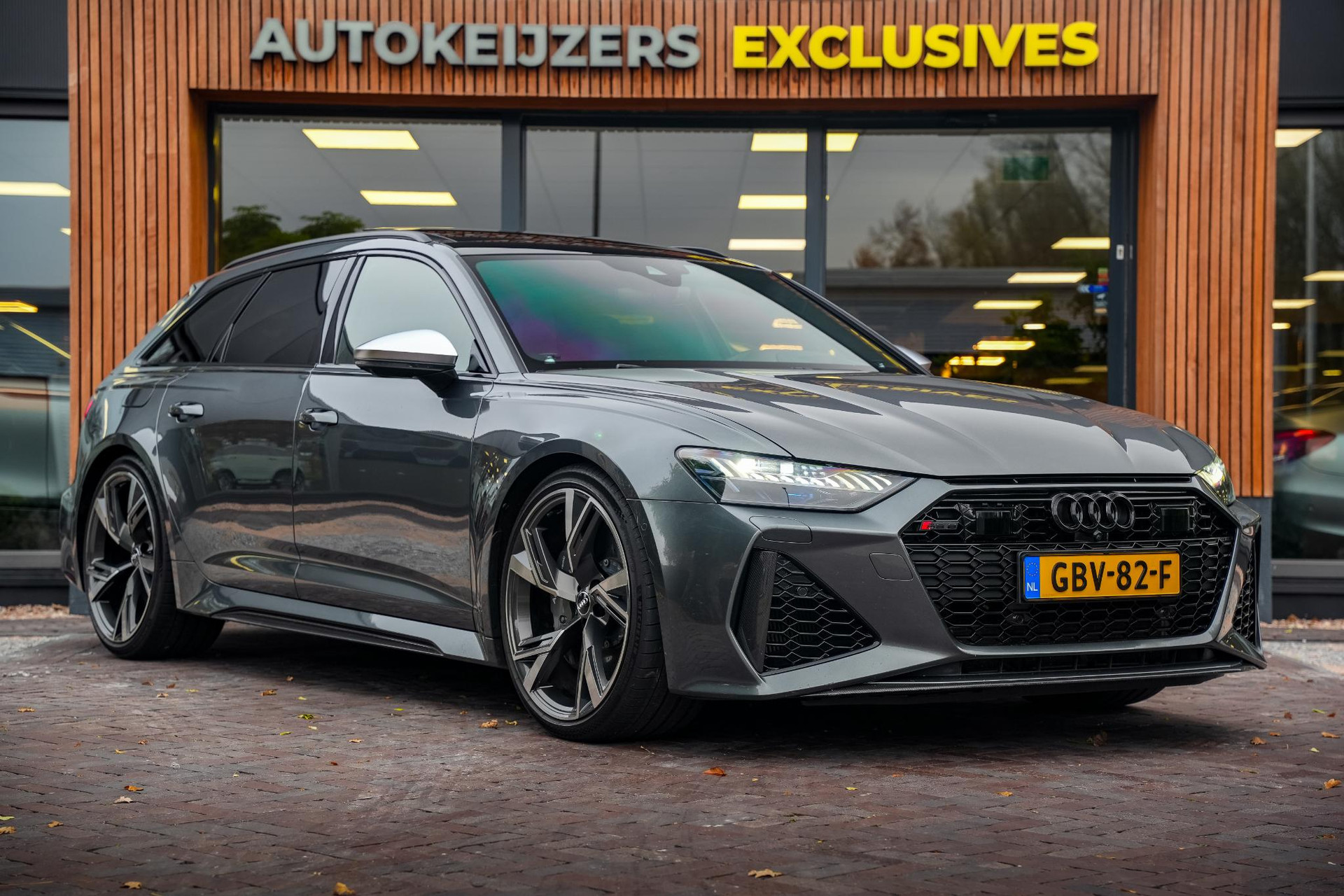 Audi A6 Avant RS 6 TFSI quattro 2020 Daytonagrijs pareleffect 1