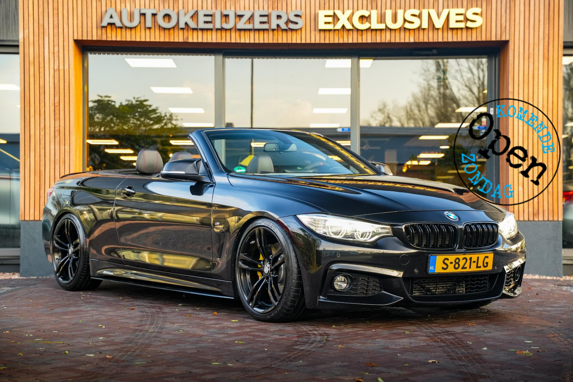 BMW 4 Serie Cabrio 435i 2015  1