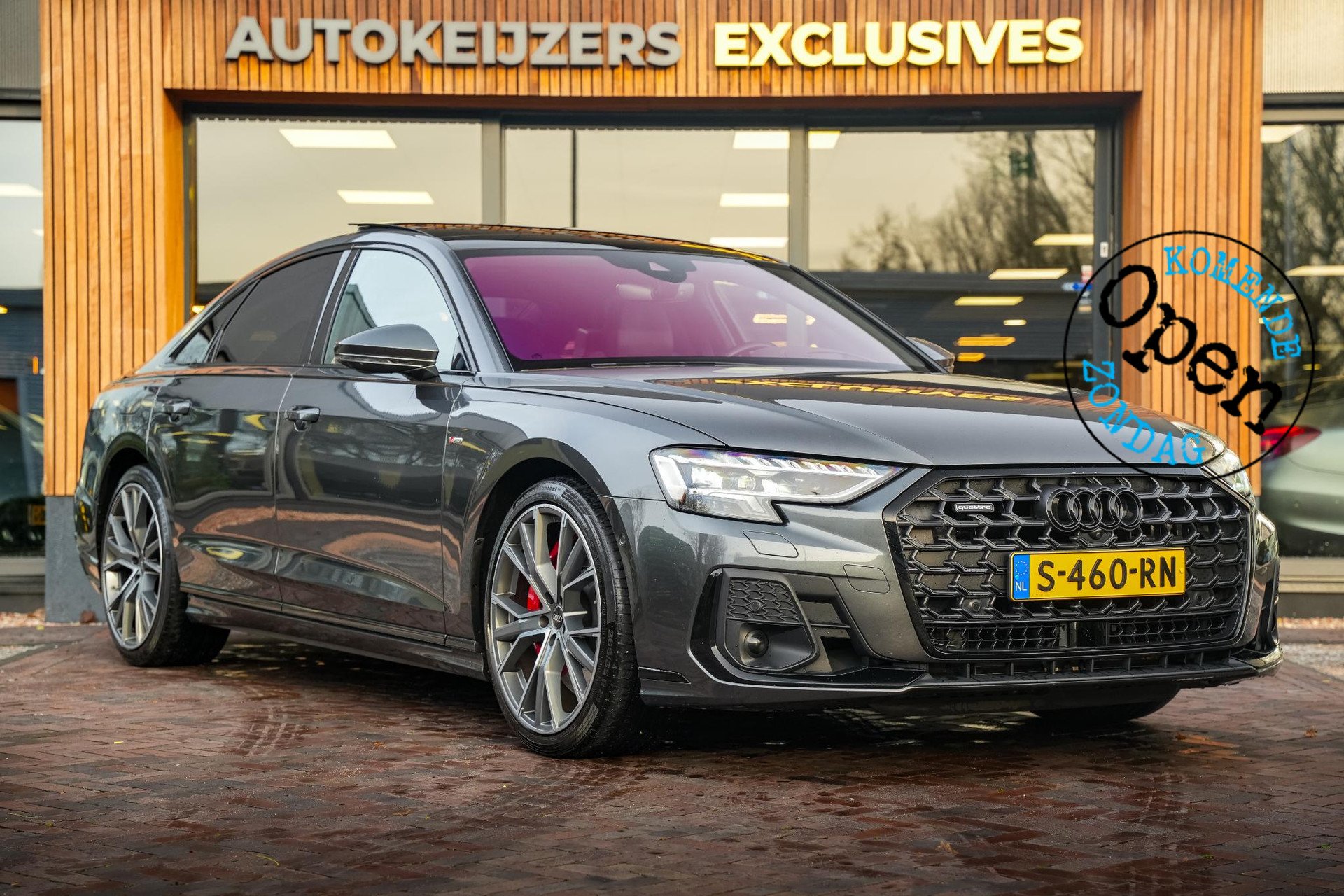 Audi A8 60 TFSI e quattro 2022 Daytonagrijs pareleffect 1