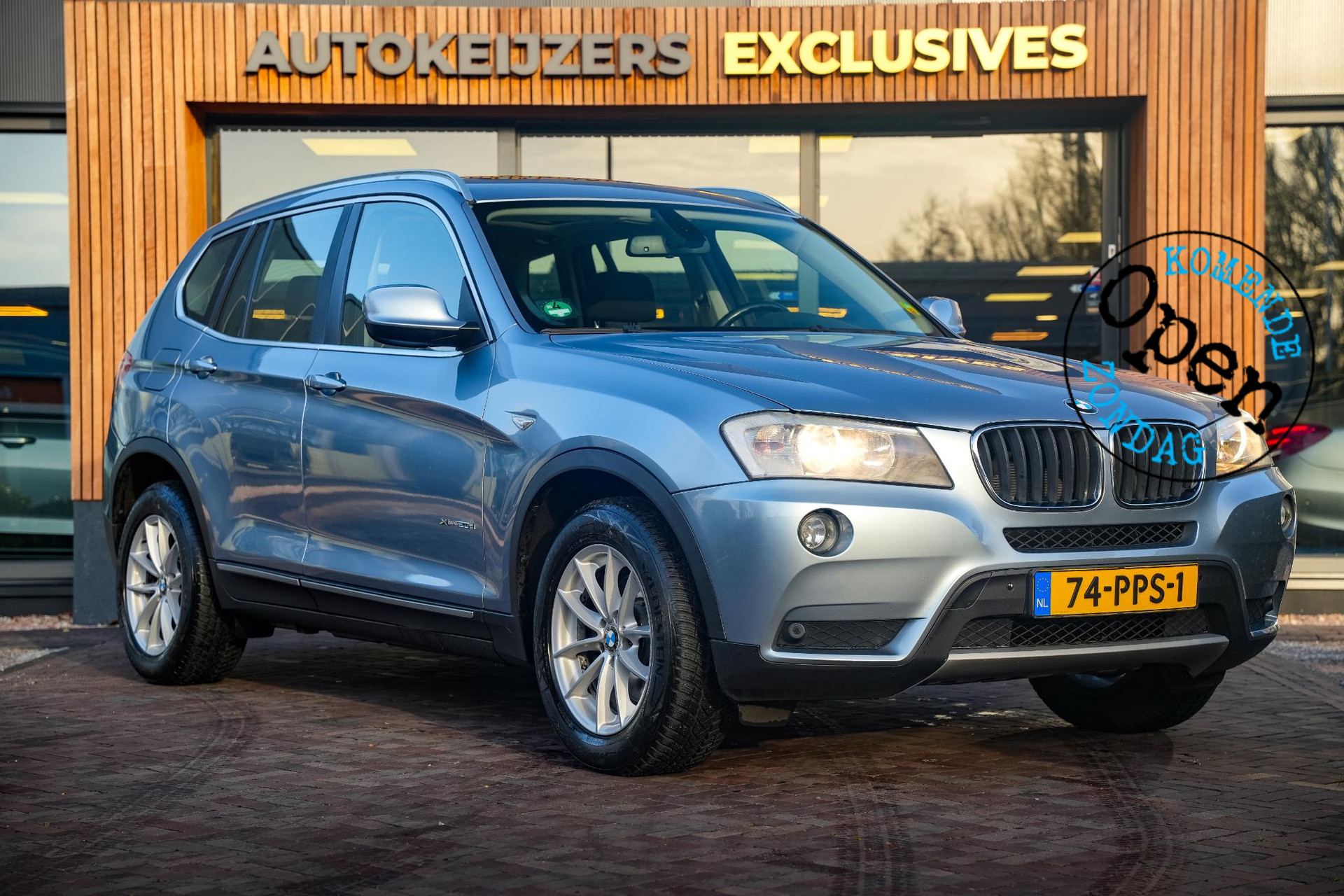 BMW X3 xDrive20d Executive 2011 Bluewater metallic 1