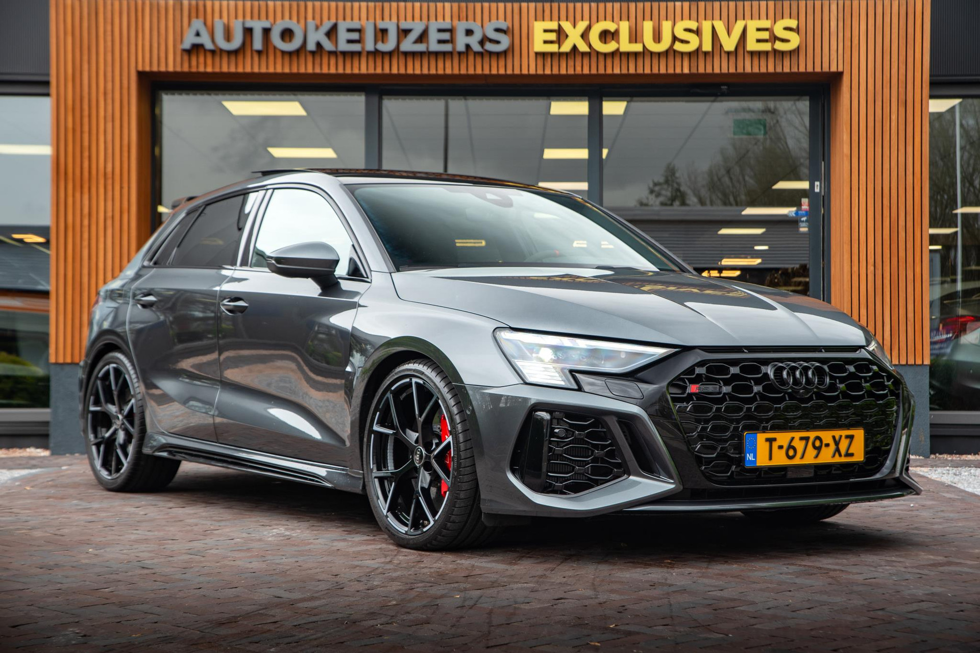 Audi A3 Sportback 2.5 TFSI RS 3 quattro Performance keramische Rem 2022 Daytonagrijs pareleffect 1